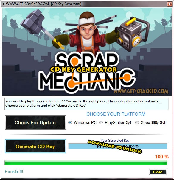 scrap mechanic online no download